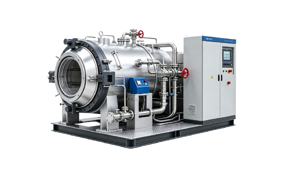Vacuum Medium Frequency Induction
